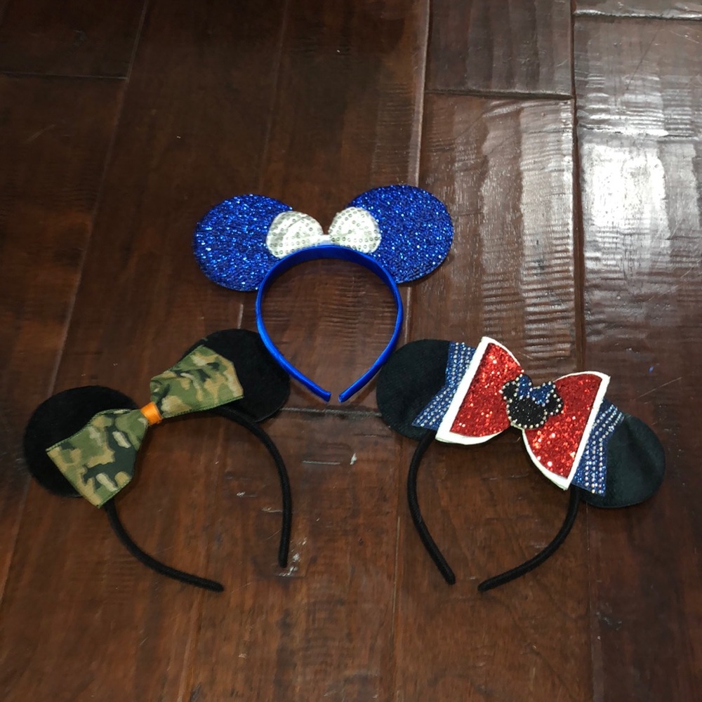 Customized Micky mouse ears, bundle